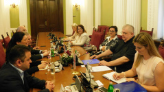 8. јун 2018. Чланови Одбора за европске интеграције у разговору са колегама из Парламента Грузије